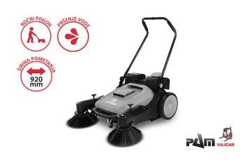 ARTRED Ročni pometač MS40W z pršenjem vode