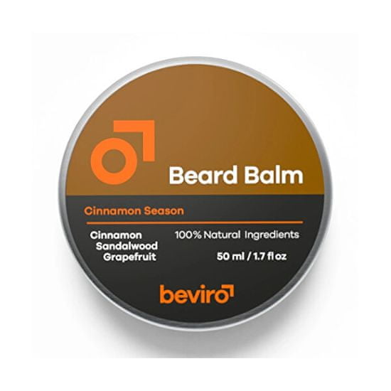 Beviro (Beard Balm) z vonjem grenivke, cimeta in sandalovine (Beard Balm)