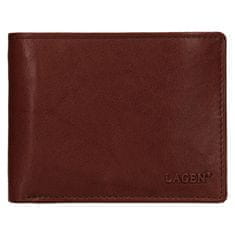 Lagen Moška usnjena denarnica W-8053 Brown