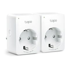 Tapo P100 Mini Smart Wi-Fi vtičnica, bela, 2 kosa