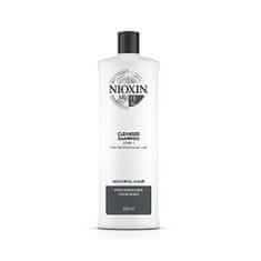 Nioxin Čiščenje šampon za fino naravnih las tanjšanje precej System 2 (Shampoo Clean ser System 2 ) (Neto kolièina 300 ml)