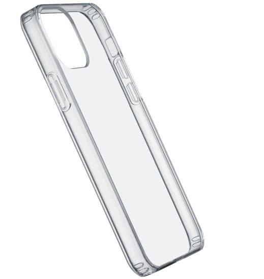 CellularLine Clear Duo ovitek za iPhone 12 Pro Max, transparentni
