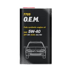 Mannol motorno olje O.E.M. za Renault Nissan 5W-40, 4 l