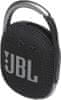 JBL Clip 4 prenosni zvočnik, črn