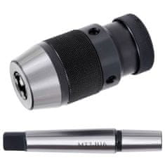 Vidaxl Vrtalna glava s hitrim snemanjem MT2-B16 13 mm razpon vpenjanja