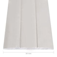 Vidaxl Talni profili 5 kosov aluminij 134 cm zlati