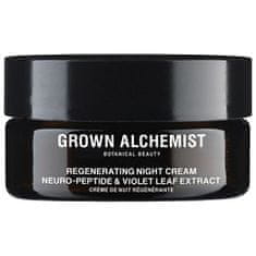Grown Alchemist Obnavljajoča nočna krema Neuro Peptid in ekstrakt vijoličnih listov (Regenerating Night Cream) 40 ml