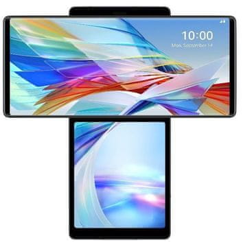 LG Wing mobilni telefon, 128GB/8GB, siv