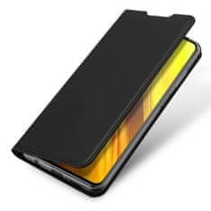 Dux Ducis Skin Pro knjižni usnjeni ovitek za Xiaomi Poco M3 / Redmi 9T, črna