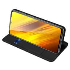 Dux Ducis Skin Pro knjižni usnjeni ovitek za Xiaomi Poco M3 / Redmi 9T, črna
