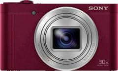 Sony DSC-WX500 digitalni fotoaparat, rdeč