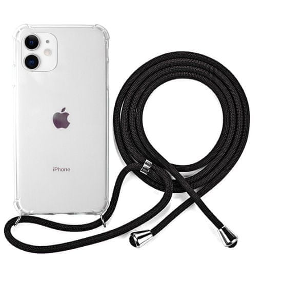 EPICO Nake String Case za iPhone 11 42410101300007, bela, transparentna, črna