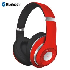 Platinet Freestyle FH0916R naglavne Bluetooth slušalke, rdeče
