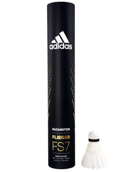 Adidas Flieger FS7 set žogic za badminton, 12 kosov, pernate