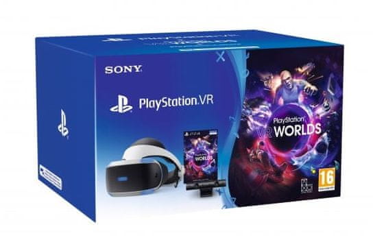 PlayStation VR MK5 + kamera V2 + VR Worlds komplet za virtualno resničnost