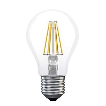 Emos LED žarnica Emos Z74270 LED žarnica Filament A60 7W E27 toplo bela