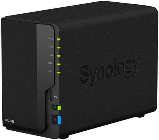Synology DiskStation DS220+ NAS strežnik, 2 diska