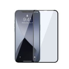 BASEUS Full screen 0,3 mm Anti Blue 2x zaščitno steklo za iPhone 12 mini, črna