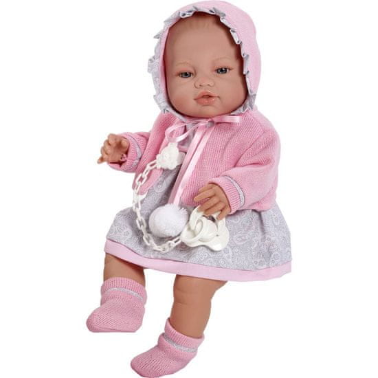 Berbesa Luksuzna otroška lutka Amanda 43cm