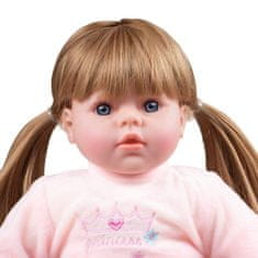 PLAYTO Češko govoreča in pojoča otroška lutka Nina 46 cm