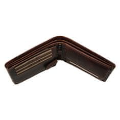Moška usnjena denarnica 6535 Brown