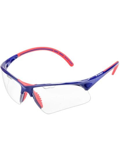 Tecnifibre zaščitna očala za squash, modro-rdeča