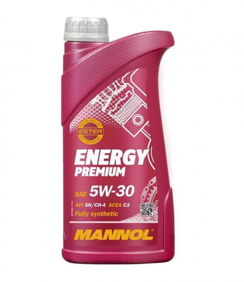 Mannol Energy Premium motorno olje, 5W-30 C3, 1 l
