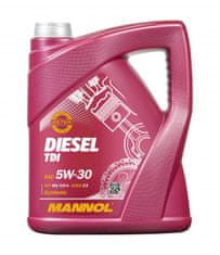 Mannol motorno olje Diesel TDI 5W-30, 5 l