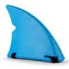 Hrbtna plavut morskega psa za majhne plavalce, modra