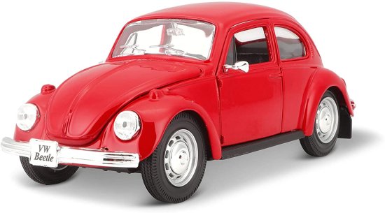 Maisto Volkswagen Beetle 1973, rdeč