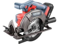 Extol Premium Akumulatorska krožna žaga Extol Premium (8891822) SHARE20V, 165mm, 20V Li-ion, 2000mAh