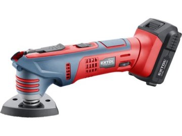 Extol Premium Večnamenski brusilnik Extol Premium (8891842) aku SHARE20V, hitra sprostitev, 20V Li-ion, 2000mAh
