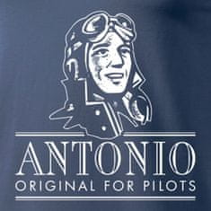 ANTONIO Majica z letalsko dekle nose art BRIEFING TIME, XXL