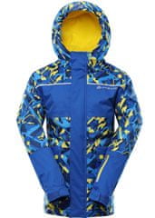 ALPINE PRO Intko 2 otroška smučarska bunda, modra, 92–98