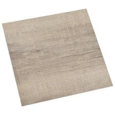 Vidaxl Samolepilne talne plošče 55 kosov PVC 5,11 m2 taupe