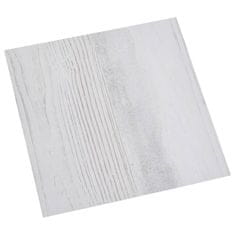 Vidaxl Samolepilne talne plošče 55 kosov PVC 5,11 m2 svetlo sive