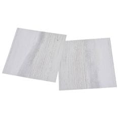 Vidaxl Samolepilne talne plošče 55 kosov PVC 5,11 m2 svetlo sive