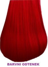 Vipbejba Sintetični clip-on lasni podaljški na 3 zavese, ravni, živo rdeči F36
