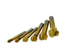 GEKO Garnitura grezil 6,3 - 20,5 mm, 6 kosov G38520