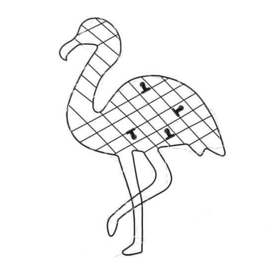 Fernity Flamingo črn fotookvir