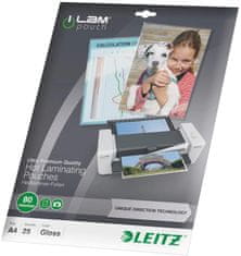 Leitz laminator iLam Home Office A4, kovinsko moder