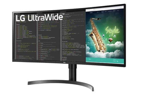 LG 35WN65C-B monitor