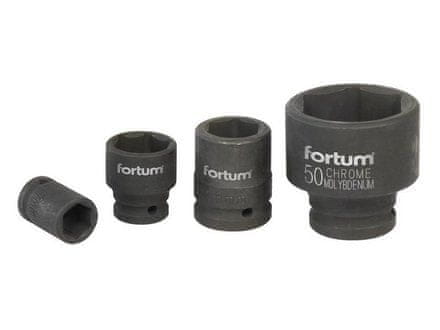 Fortum Vtičnica Fortum (4703046) Udarna vtičnica, 3/4", 46mm, L 62mm, CrMoV