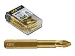 KITO Kito konice (4821210) konice, komplet 10, PZ 1x50mm, S2/TiN