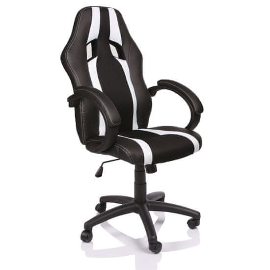Tresko Igralni stol Racing RS025 Črna - Bela
