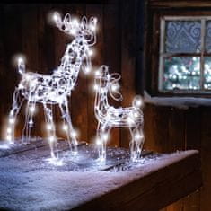 tectake Božični model jelena, 1 luč LED