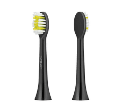 shumee Set mehkih nastavkov zobne ščetke TEESA SONIC BLACK
