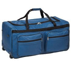 tectake Potovalna torba, 160 litrov Modra
