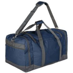 tectake Potovalna torba z ramenskim pasom, 90 litrov Modra