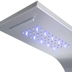 tectake Pršni panel, vodni slap LED